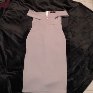 Midi length formal dress